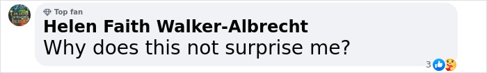 Comment reacting to disgraced actor living with younger fan, expressing lack of surprise. Comment reacting to disgraced actor living with younger fan, expressing lack of surprise.