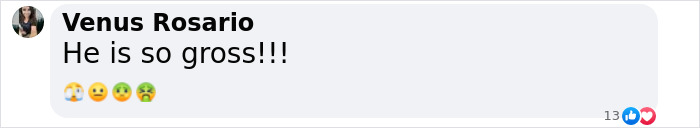 Social media comment calling disgraced actor gross, amid scandal documentary release. Social media comment calling disgraced actor gross, amid scandal documentary release.