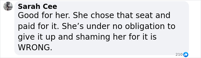 Comment supporting viral flyer; refused to give up her seat, facing consequences. Comment supporting viral flyer; refused to give up her seat, facing consequences.