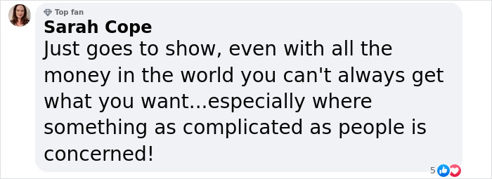 Comment on wealth and human complexity related to Elon Musk's daughter claim. Comment on wealth and human complexity related to Elon Musk's daughter claim.