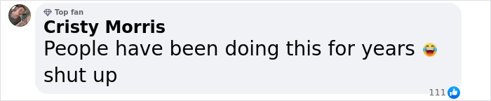 A Facebook comment from Cristy Morris, discussing the claim about Elon Musk's daughter's birth. A Facebook comment from Cristy Morris, discussing the claim about Elon Musk's daughter's birth.