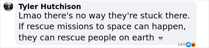 Screenshot of a comment reacting to an incident involving a violent scientist at an Antarctica base. Screenshot of a comment reacting to an incident involving a violent scientist at an Antarctica base.