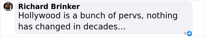Comment about Hollywood scandals, expressing critical views on the industry's longstanding issues. Comment about Hollywood scandals, expressing critical views on the industry's longstanding issues.