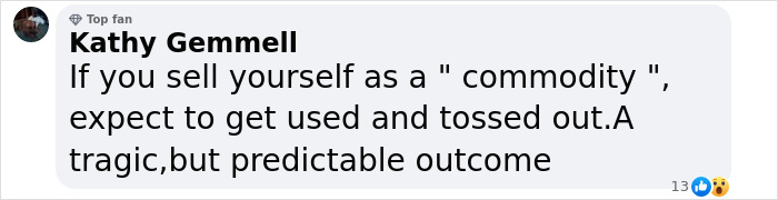 Social media comment on model’s assault case, mentioning trafficking at "Porta Potty" parties. Social media comment on model’s assault case, mentioning trafficking at "Porta Potty" parties.