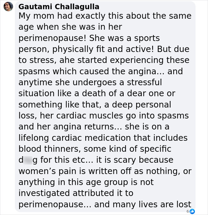 46-year-old woman discusses ignored signs before heart attack, linking stress, perimenopause, and cardiac health. 46-year-old woman discusses ignored signs before heart attack, linking stress, perimenopause, and cardiac health.