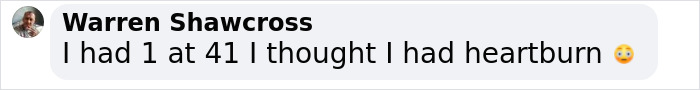 Warren Shawcross comments on heart attack symptoms at age 41, mistaking it for heartburn. Warren Shawcross comments on heart attack symptoms at age 41, mistaking it for heartburn.