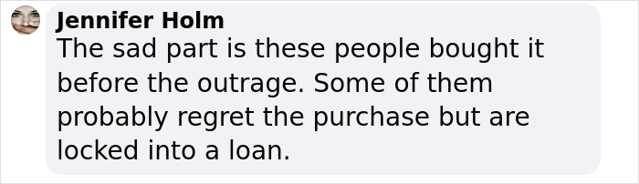Comment by Jennifer Holm discussing Tesla owner concerns amid Elon Musk controversy. Comment by Jennifer Holm discussing Tesla owner concerns amid Elon Musk controversy.