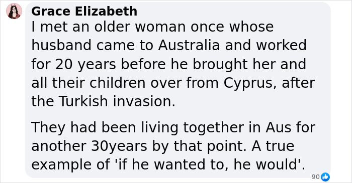 Text conversation about a woman's long wait to reunite with her husband, reflecting patience and commitment. Text conversation about a woman's long wait to reunite with her husband, reflecting patience and commitment.
