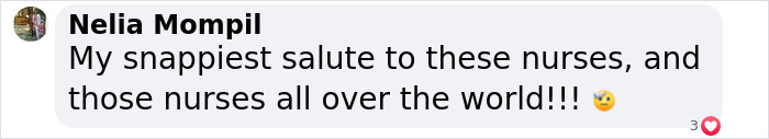 Comment praising nurses for their bravery during Myanmar earthquake. Comment praising nurses for their bravery during Myanmar earthquake.
