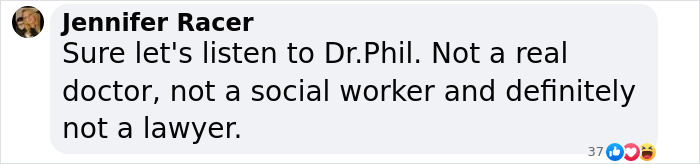 Comment critiques Dr. Phil's qualifications regarding advice on Kanye's situation. Comment critiques Dr. Phil's qualifications regarding advice on Kanye's situation.