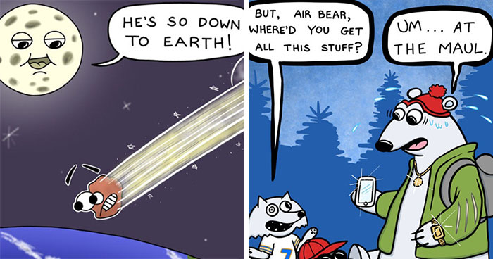 This Engineer Left His Career To Draw Comics, Here Are 40 Of His Best One-Panel Jokes