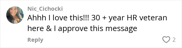 Comment from HR veteran approving résumé writing tips. Comment from HR veteran approving résumé writing tips.