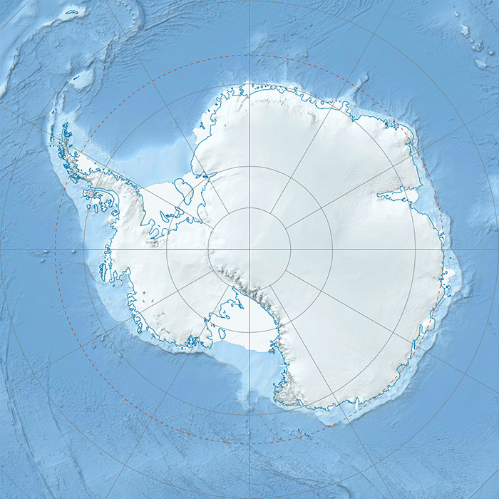 Antarctica map depicting the icy continent where scientists face an urgent crisis and seek help. Antarctica map depicting the icy continent where scientists face an urgent crisis and seek help.