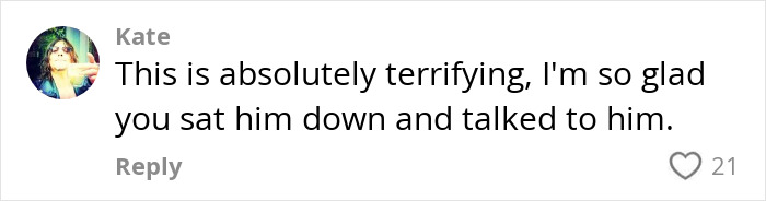 Kate comments on misogynistic beliefs, expressing relief about a mother addressing her “red-pill” son's views. Kate comments on misogynistic beliefs, expressing relief about a mother addressing her “red-pill” son's views.