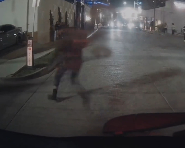 Blurry night street scene depicting an incident during a bachelorette party. Blurry night street scene depicting an incident during a bachelorette party.