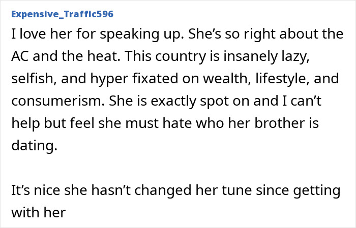 Text highlighting Timothée Chalamet's sister criticizing consumerism and hinting disapproval of his relationship with Kylie Jenner. Text highlighting Timothée Chalamet's sister criticizing consumerism and hinting disapproval of his relationship with Kylie Jenner.