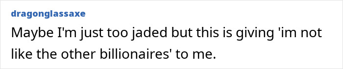 Comment criticizing billionaire lifestyle, related to Kylie Jenner. Comment criticizing billionaire lifestyle, related to Kylie Jenner.