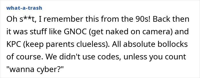 User reminisces about 90s chat codes, linking to "Adolescence" TV show and emoji interpretation. User reminisces about 90s chat codes, linking to "Adolescence" TV show and emoji interpretation.