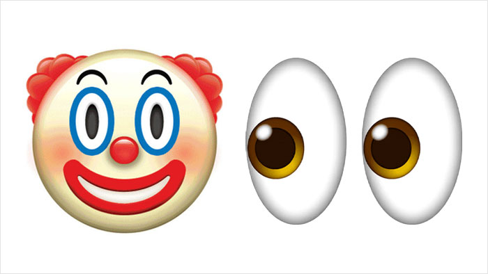 Clown and eyes emojis highlighting hidden meanings from TV show "Adolescence". Clown and eyes emojis highlighting hidden meanings from TV show "Adolescence".