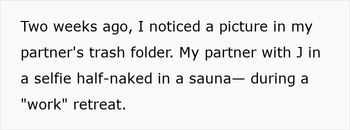Man Is Upset When Partner Finds Out He Lied About His Work Trip And Suggests They Break Up Man Is Upset When Partner Finds Out He Lied About His Work Trip And Suggests They Break Up