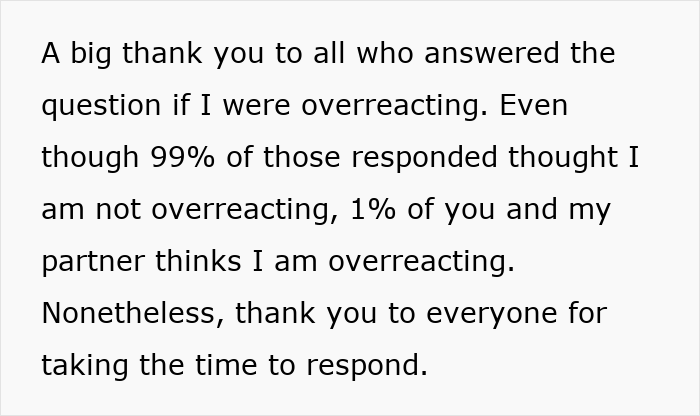 Man Is Upset When Partner Finds Out He Lied About His Work Trip And Suggests They Break Up Man Is Upset When Partner Finds Out He Lied About His Work Trip And Suggests They Break Up