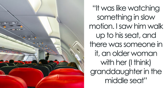 Grandma Fakes Disability To Steal Aisle Seat, Tall Guy Who Booked It Refuses To Let Her Take It