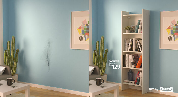 Your Ceiling Trying To Make A Puddle? Cover It With IKEA