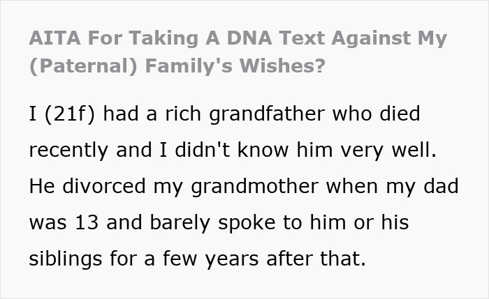 “The Final Straw”: Woman Refuses To Delay DNA Testing, Becomes Sole Heir After Truth Comes Out “The Final Straw”: Woman Refuses To Delay DNA Testing, Becomes Sole Heir After Truth Comes Out