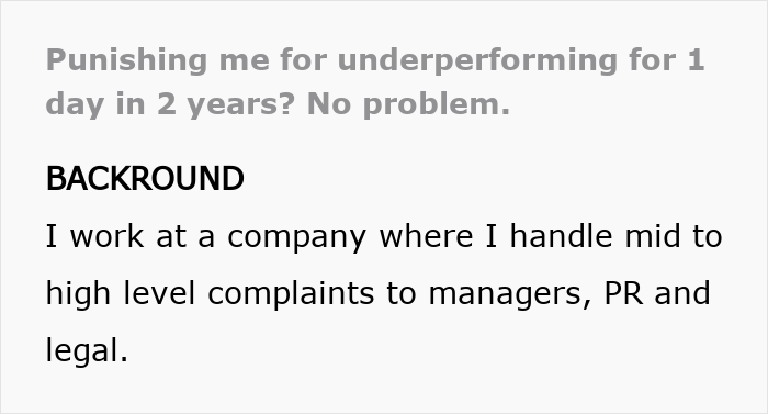 Overachieving Employee Gets Punished Over One Mistake, Switches To Malicious Compliance