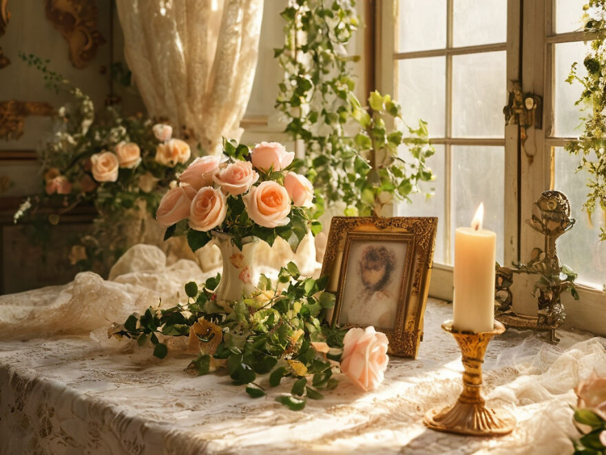 How I Created A Victorian Day Fantasy With Faux Florals