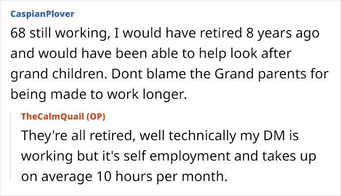 Discussion on grandparenting roles and modern work commitments. Discussion on grandparenting roles and modern work commitments.
