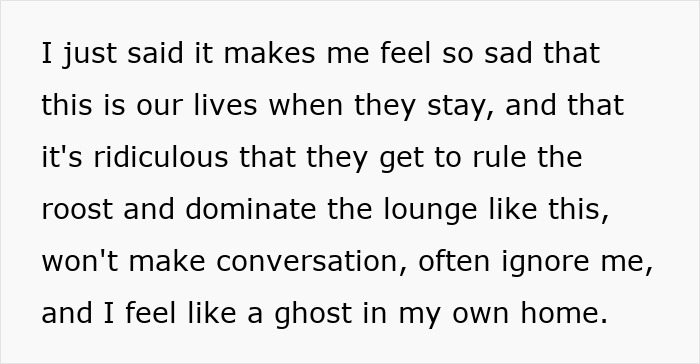 Text expressing a stepmom's sadness and feeling like a ghost at home with stepkids. Text expressing a stepmom's sadness and feeling like a ghost at home with stepkids.
