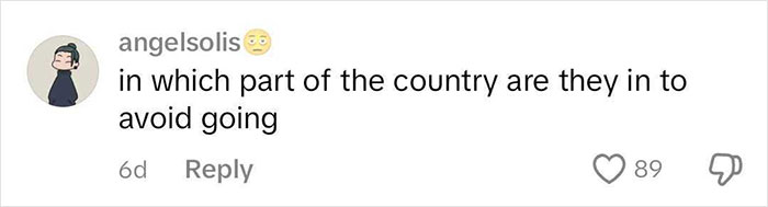 Comment reacting to a viral video of a botched nose job, questioning the location to avoid. Comment reacting to a viral video of a botched nose job, questioning the location to avoid.