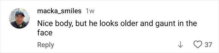 Comment on singer's physique transformation sparking a debate about looking better before with differing opinions. Comment on singer's physique transformation sparking a debate about looking better before with differing opinions.