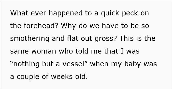 MIL&rsquo;s Creepy Comments About Baby Sparks Family Drama As The Mom Blocks Her