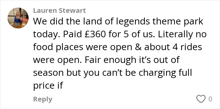 User comment criticizing 5-star resort experience in Turkey, mentioning closed attractions and pricing issues. User comment criticizing 5-star resort experience in Turkey, mentioning closed attractions and pricing issues.