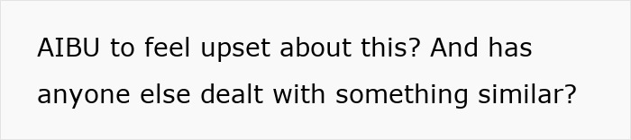 Text asking if feeling upset about family vacation issue is justified. Text asking if feeling upset about family vacation issue is justified.