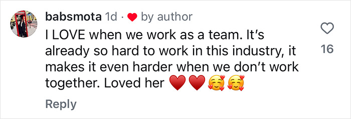 Comment praising teamwork in the airline industry after a long delay. Comment praising teamwork in the airline industry after a long delay.