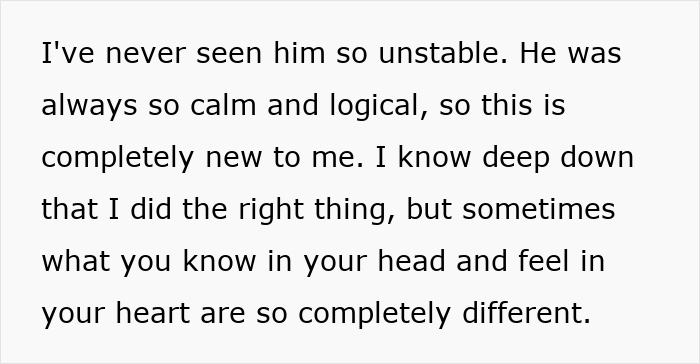 Text excerpt expressing feelings of remorse from an upset ex-girlfriend about marriage decisions. Text excerpt expressing feelings of remorse from an upset ex-girlfriend about marriage decisions.