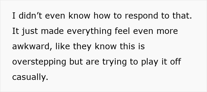 Text about an insecure mom feeling awkward during a vacation with unexpected family guests. Text about an insecure mom feeling awkward during a vacation with unexpected family guests.