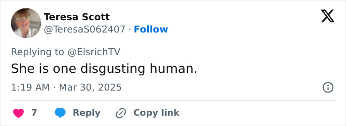 Tweet screenshot criticizing an unscripted moment involving hypocrisy. Tweet screenshot criticizing an unscripted moment involving hypocrisy.