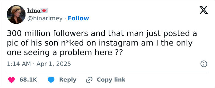 Controversy over Justin Bieber's baby photo post on Instagram sparks online debate. Controversy over Justin Bieber's baby photo post on Instagram sparks online debate.