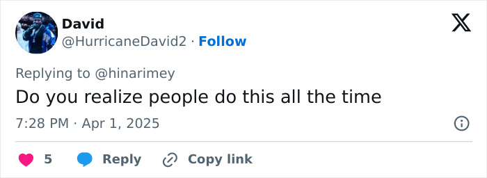 Tweet response discussing prevalence of sharing photos online, related to debate on internet privacy. Tweet response discussing prevalence of sharing photos online, related to debate on internet privacy.