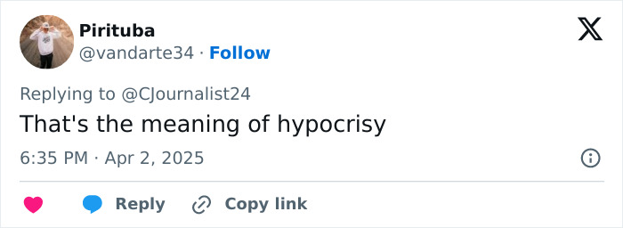 Tweet criticizing Blake Lively, highlighting hypocrisy in an unscripted moment. Tweet criticizing Blake Lively, highlighting hypocrisy in an unscripted moment.