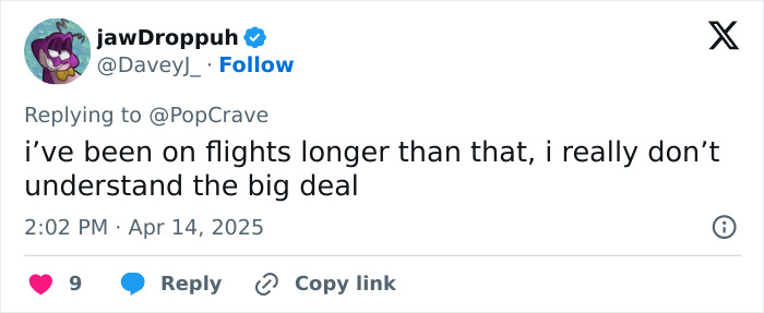 Tweet mocking Katy Perry's brief space trip, questioning the significance of her 11-minute journey. Tweet mocking Katy Perry's brief space trip, questioning the significance of her 11-minute journey.