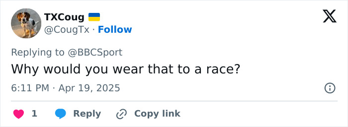 Tweet questioning Jennifer Lopez's choice of pink catsuit at Saudi F1 race. Tweet questioning Jennifer Lopez's choice of pink catsuit at Saudi F1 race.