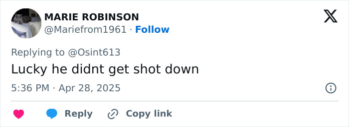 Screenshot of a tweet by Marie Robinson commenting on a horrifying viral video involving a tourist zip-lining during a mass tragedy. Screenshot of a tweet by Marie Robinson commenting on a horrifying viral video involving a tourist zip-lining during a mass tragedy.