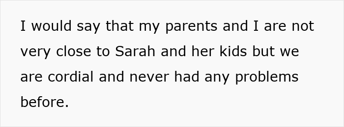 Text discussing family dynamics and asset inheritance preferences for biological kids. Text discussing family dynamics and asset inheritance preferences for biological kids.