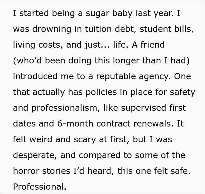 Text confessions of a sugar baby regarding safety, professionalism, and initial fears in the sugar dating scene. Text confessions of a sugar baby regarding safety, professionalism, and initial fears in the sugar dating scene.