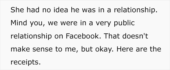 Text from a suspicious relationship reveals surprise pregnancy. Text from a suspicious relationship reveals surprise pregnancy.